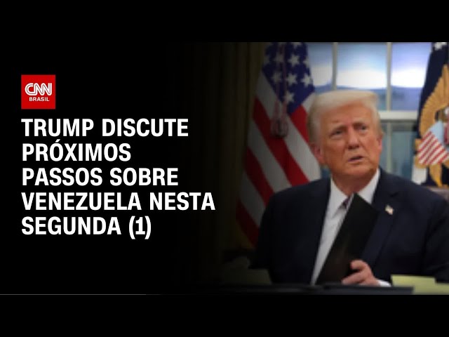 Trump fará reunião sobre a Venezuela nesta segunda-feira (1º) | LIVE CNN