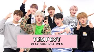 Which TEMPEST Member Was Voted The LOUDEST Of The Group?! | Superlatives | Seventeen by Seventeen Magazine