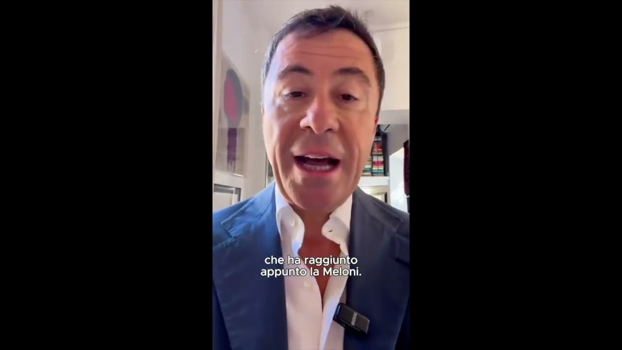 ITALO BOCCHINO: "L'ITALIA TORNA CREDIBILE NEL MONDO, GIORGIA MELONI È LA NUOVA MERKEL"