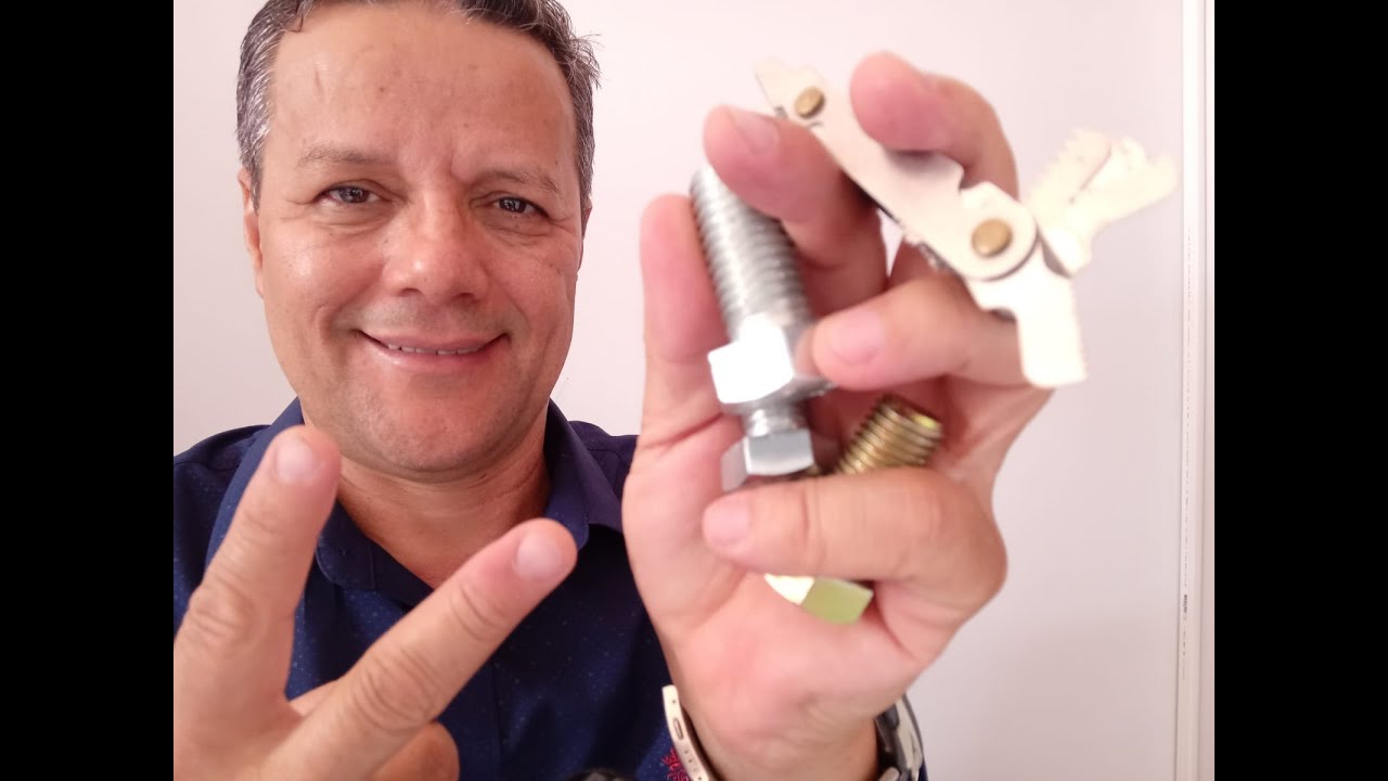 PARTE 2-Como medir e identificar roscas em parafusos - PARTE 2- Rosca sem segredo Prof. Maércio