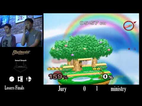 Blackout 3 Melee - Losers Finals - Ministry(Shiek) vs Jury(Peach)