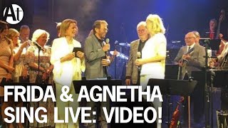 ABBA REUNION: Frida &amp; Agnetha sing The Way Old Friends Do LIVE at Berns, Stockholm, June 2016.