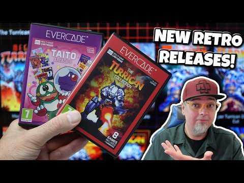 Retro TAITO Arcade & Turrican Games Just Released On NEW Cartridges! Evercade Review