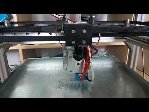 SecKit SK-300 CoreXY test running @ 100mm/s