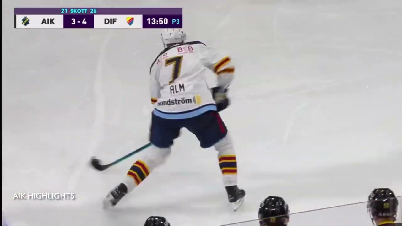 AIK - Djurgården | Hockeyallsvenskan 2022/23 Omgång 13