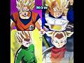 Dragon Ball Then ️ DBS Vs DBZ Dbs Dbz Anime Shorts Goku Vegeta Gohan Trunks Trading