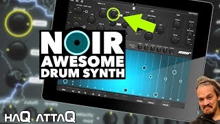 Video thumbnail for Ruismaker NOIR │ Absolutely AWESOME Drum Synth App - haQ attaQ 305 by Jakob Haq