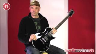 Video thumbnail for Ibanez ARZ700/BK im Test by musikmachen.de