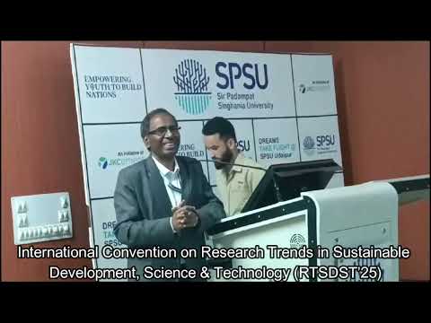 RTSDST’25: Shaping the Future with Innovation & Sustainability @ spsu