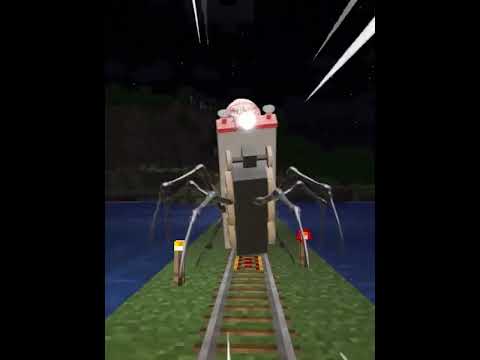 Paani on FIRE - CHOO-CHOO CHARLE IN MINECRAFT!!!! *SCARY FIGHT* (HINDI) #shorts #minecraft #horror #choochoocharles