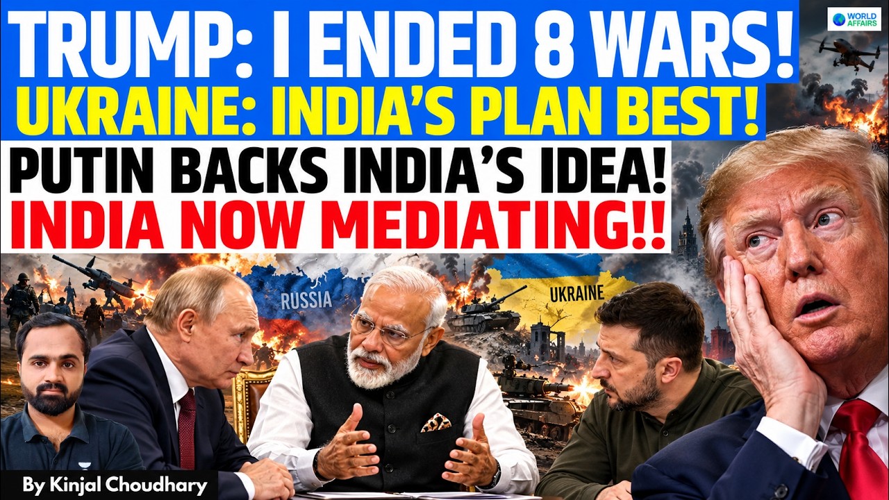 ZELENSKY'S U-TURN ON MODI: Blamed India, Now Calls Its Ukraine Peace Plan BEST! Putin Agrees! Kinjal