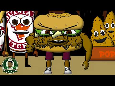 Chick-Fil-A Vs Popeyes - Rap Battle (LT Animated Cartoon)