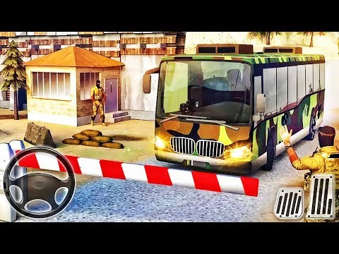 Indian Army Bus Driving: Offroad Drive Military Truck Mission - Android GamePlay
