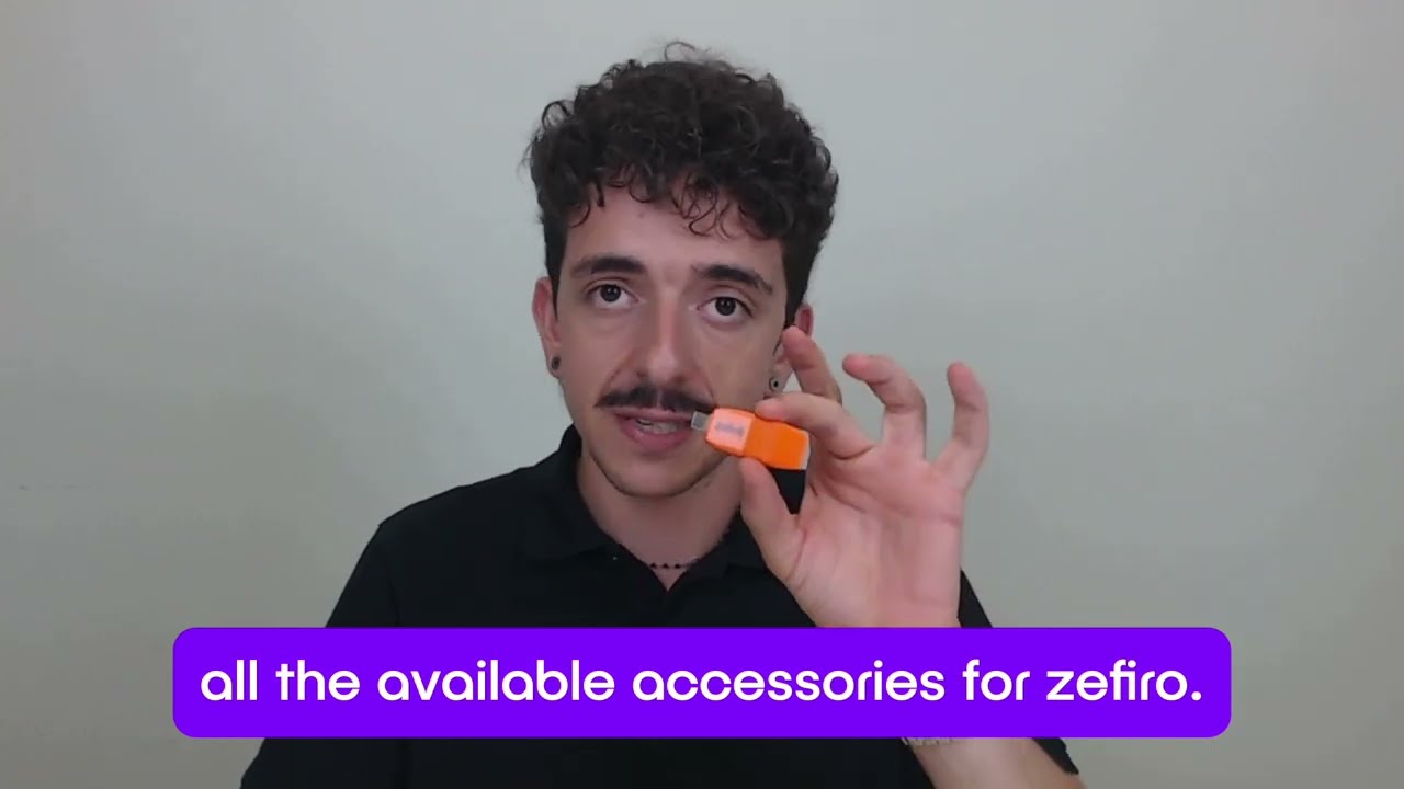ARTinoise zefiro Accessories demonstration