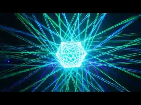 Laser Show - Tiesto - Traffic - ECS laser systems