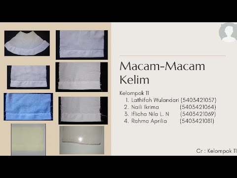 Pembelajaran Macam-Macam Kelim