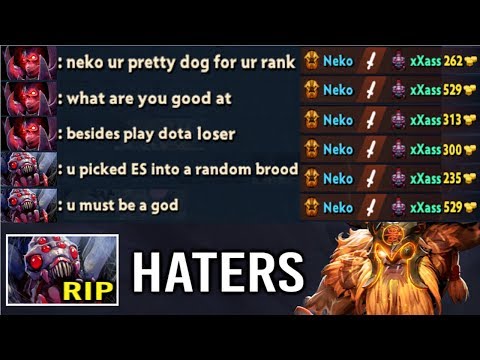 When Pro Player Meet Trash Talk Hater In Dota 2! Epic Earthshaker Delete Brood Like a Boss by Neko