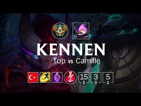 Kennen Top vs Camille - TR Challenger Patch 8.7