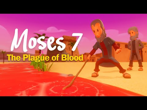 MOSES 7: The Plague of Blood 🩸 Bibtoons GO | Animated Bible Stories