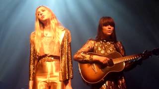 First Aid Kit - Ghost Town @ Botanique, Brussels 28-09-2014