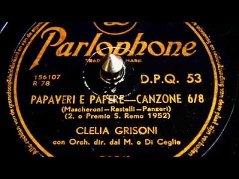Papaveri e papere - Clelia Grisoni - 1952