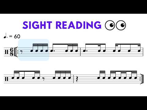 6/8 Rhythms – 20 Exercises for Drummers and Musicians 🥁🎵
