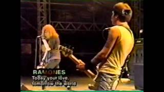 Ramones - Today Your Love, Tomorrow The World (Live Argentina 1996)