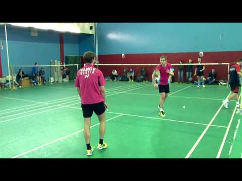 10й турнир по бадминтону RSL OPEN, 1/2 финала MD Elite: А.Николаенко/А.Иванов - А.Зинченко/К.Абрамов