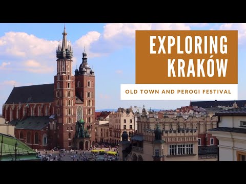 Fun day in KRAKOW | Exploring Cathedrals, Old Town, Perogi Festival and Krakus mound | POLAND vlog