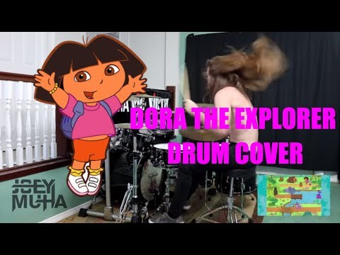 Dora The Explorer Theme DRUM COVER - JOEY MUHA