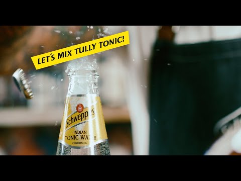Jetzt den Tully Tonic mit Schweppes @Home mixen!