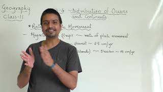 Ratesof plate movement class 11 geography chapter 4
