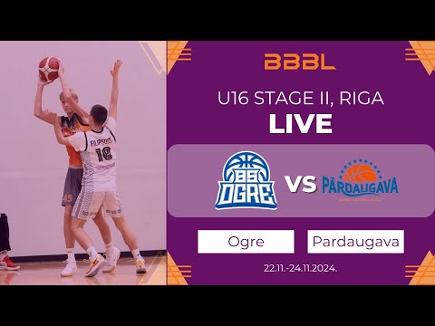 Ogre 2009 vs Pārdaugava 2009 | BBBL Boys U16