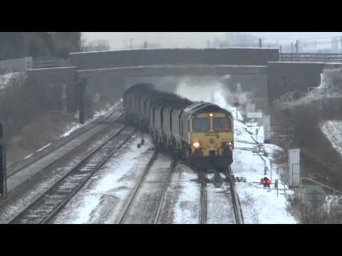 A-Team Tone from Freightliner 66528 at Colton Junction 19/10/2013