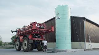 Folyékony műtrágyatároló tartály 27.000 liter 10 év garanciával