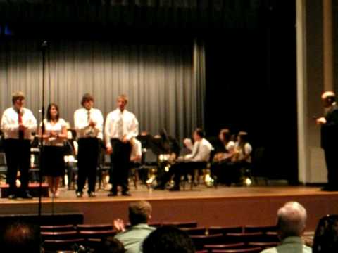 JMRHS Symphonic Band - Mr. Smith introducing seniors