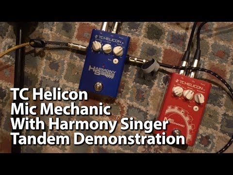TC Helicon Mic Mechanic with Harmony Singer - Tandem Test