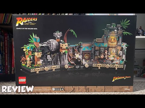 Lego Indiana Jones Set 77015 TEMPLE OF THE GOLDEN IDOL REVIEW!