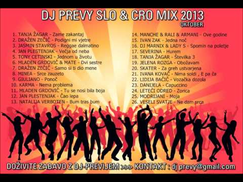 Dj Prevy Slo & Cro Mix 2013 (oktober)
