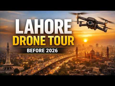 Lahore Like You've NEVER Seen It: Drone Tour of Undiscovered Places