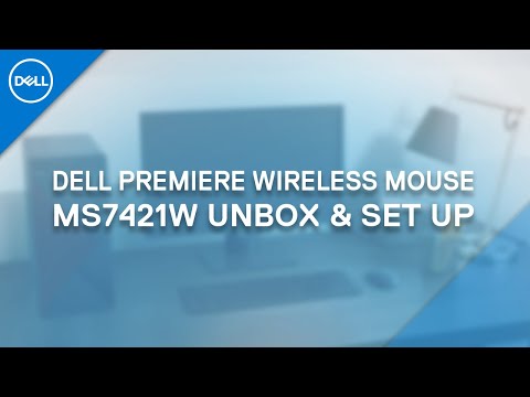 Dell Premier Rechargeable Belaidė pelė - MS7421W - Platinum Sidabrinis video