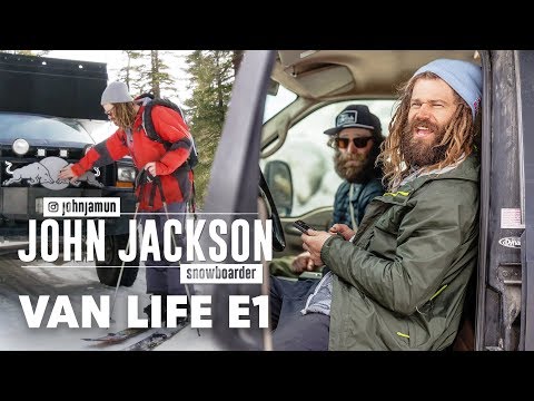 Inside the Van Life of Pro Snowboarder John Jackson. | Van Life Episode 1