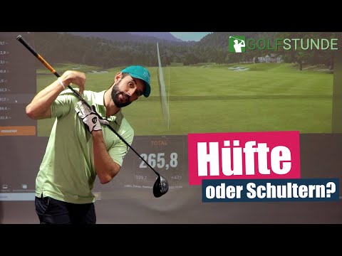 Schultern oder Hüfte: Was erzeugt Schlagweite im Golfschwung?