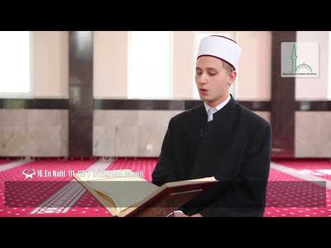 KUR'ANI FAMËLARTË || 16.En Nahl  111 - 118    hfz.Xhihad Ismaili  || MYFTINIA E BFI   SHKUP