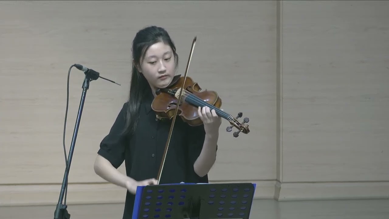 26/08/09 부평동부교회 특주 "아무것도두려워말라" - 이시윤 학생(바이올린) 이민아 집사(피아노)