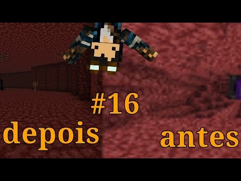 abrindo muito mas muito espaço para o meu Nether Hub. (#16 Minecraft palácio)
