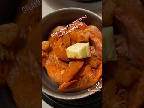 Steamed shrimp #shorts #fyp #viral #trending #tiktok #family #andersonfamilymixup #cooking #shrimp