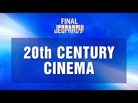 Final Jeopardy!: 20th Century Cinema | JEOPARDY!