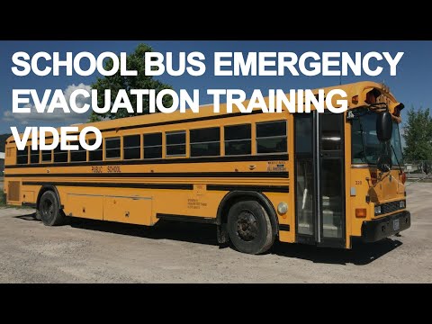 Bus emergency evacuation training video for Sauceda Middle School teachers and students.