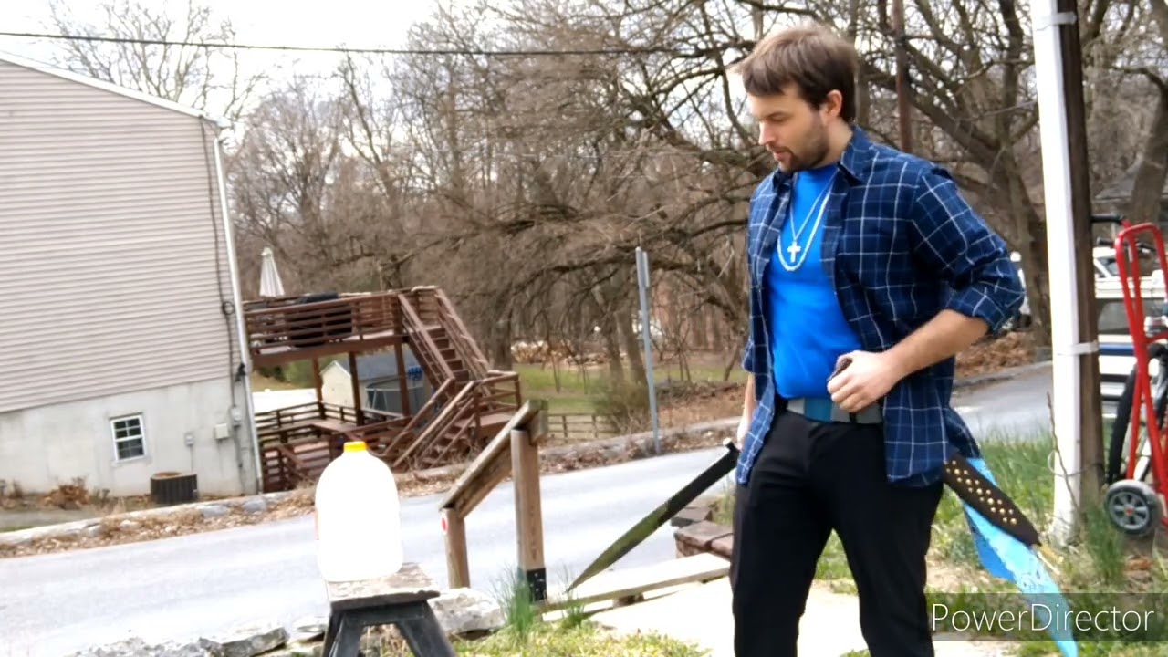 Oooo Cutting With Classic Greek Hoplite Xiphos Sword By Windlass Steelcrafts